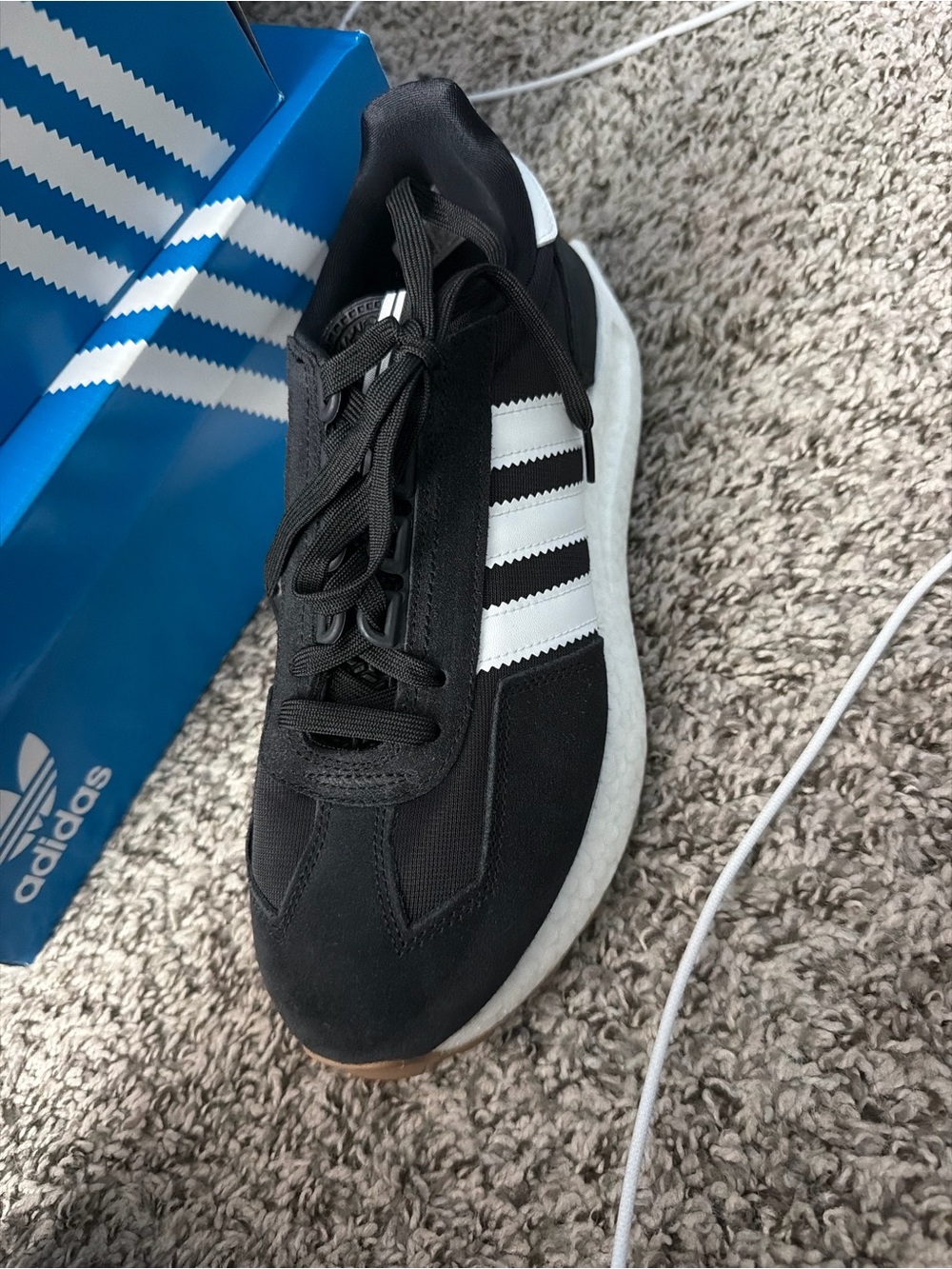 adidas Men’s Black and White Retropy E5